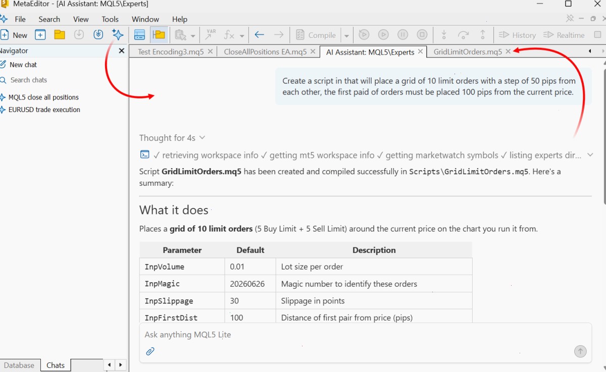 请 AI 为您写个脚本