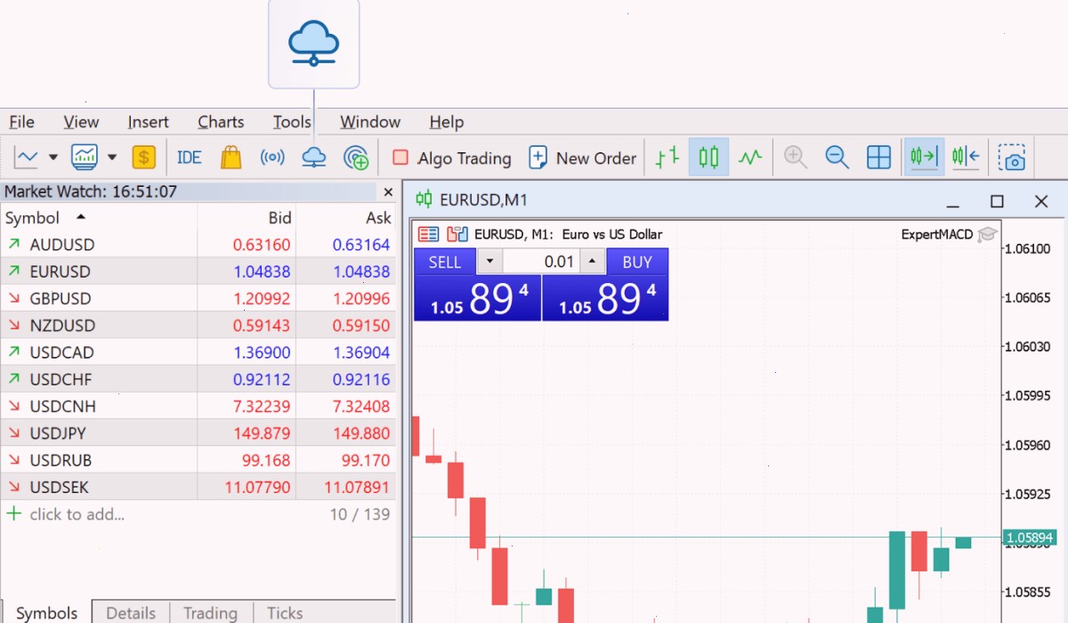 打开MQL5虚拟主机